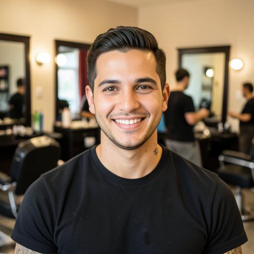 Rodrigo Almeida, Barbearia Navalha de Ouro · Campinas, SP