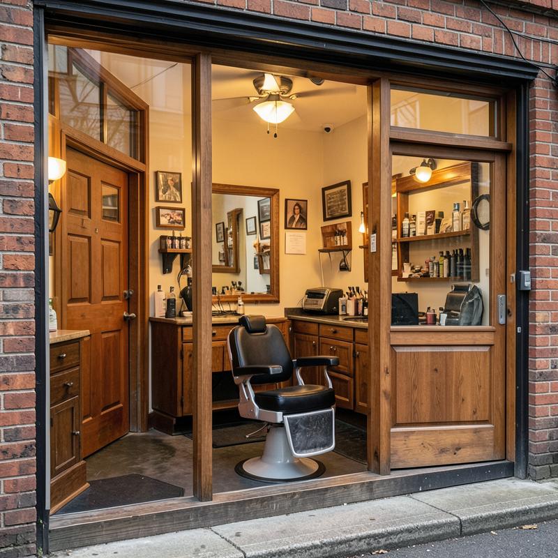 Barbearia de bairro